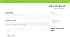 Desktop Screenshot of diekershoff.net